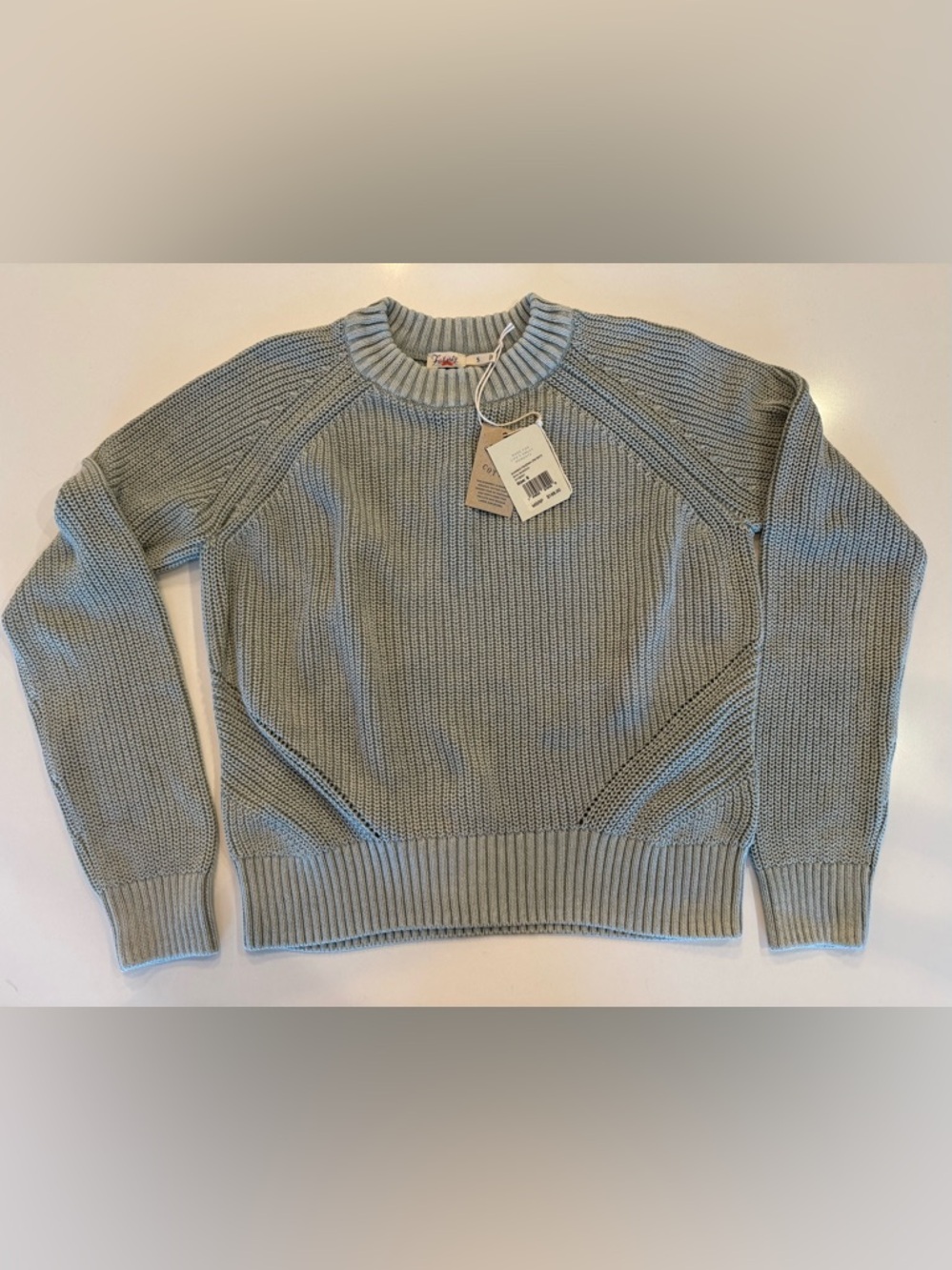 Faherty Sun Washed Fisherman Knit Crew Sweater